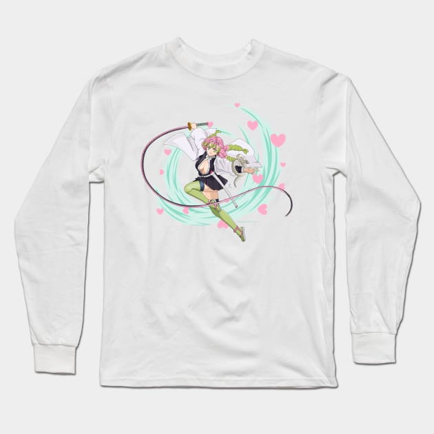 Love Sword Master Long Sleeve T-Shirt by Zapt Art